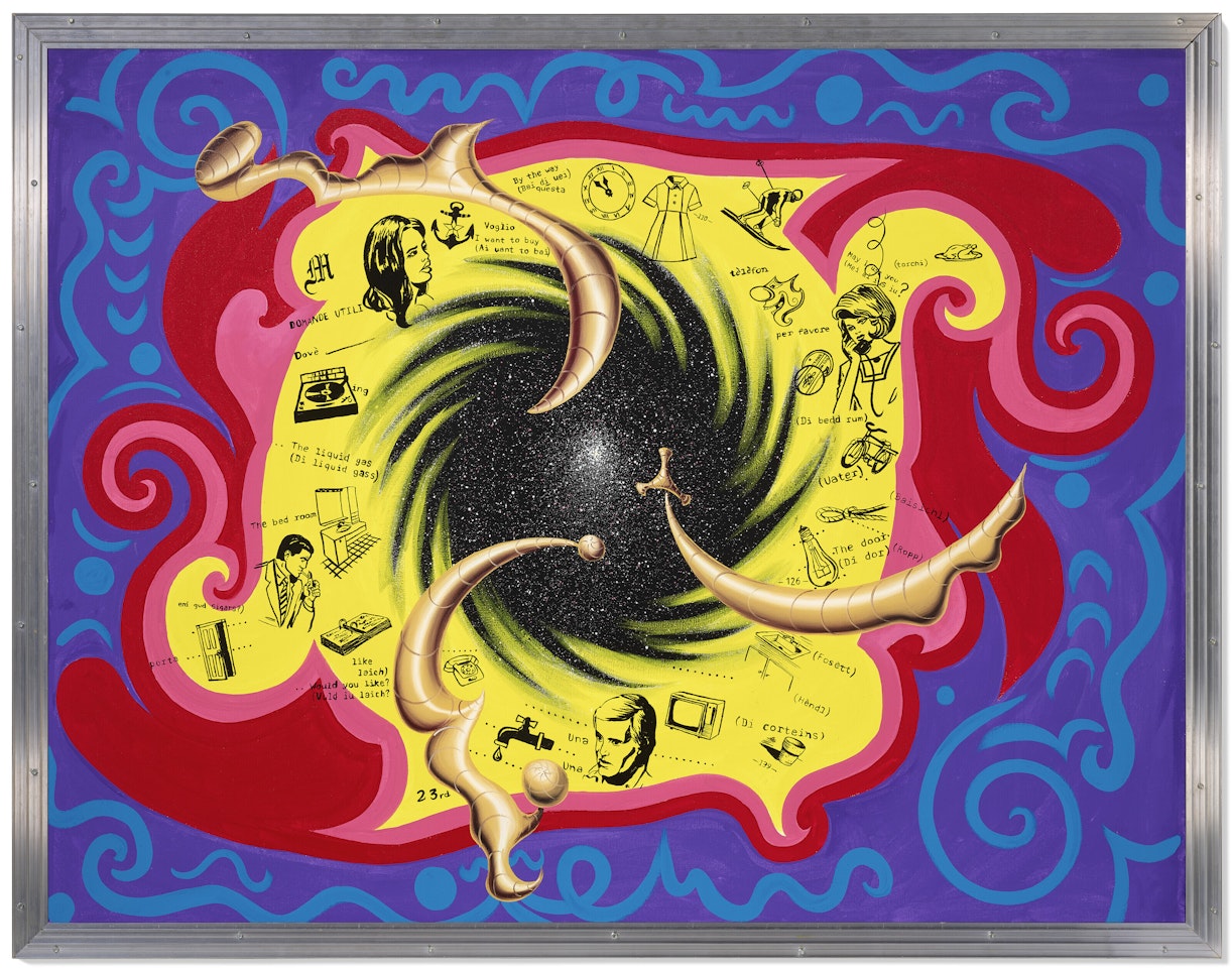 Mortal Time by Kenny Scharf