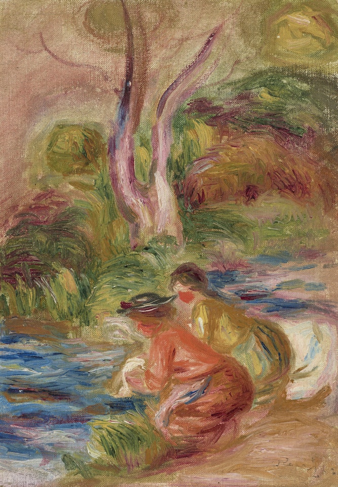 Les Laveuses by Pierre-Auguste Renoir