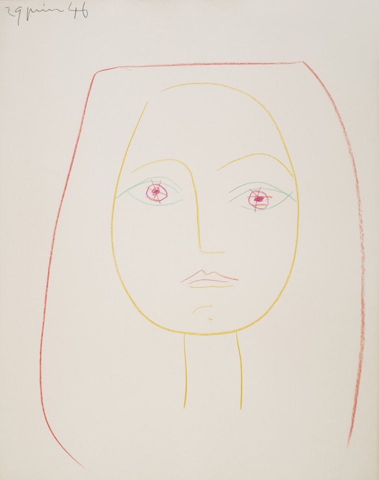 Portrait de Françoise by Pablo Picasso