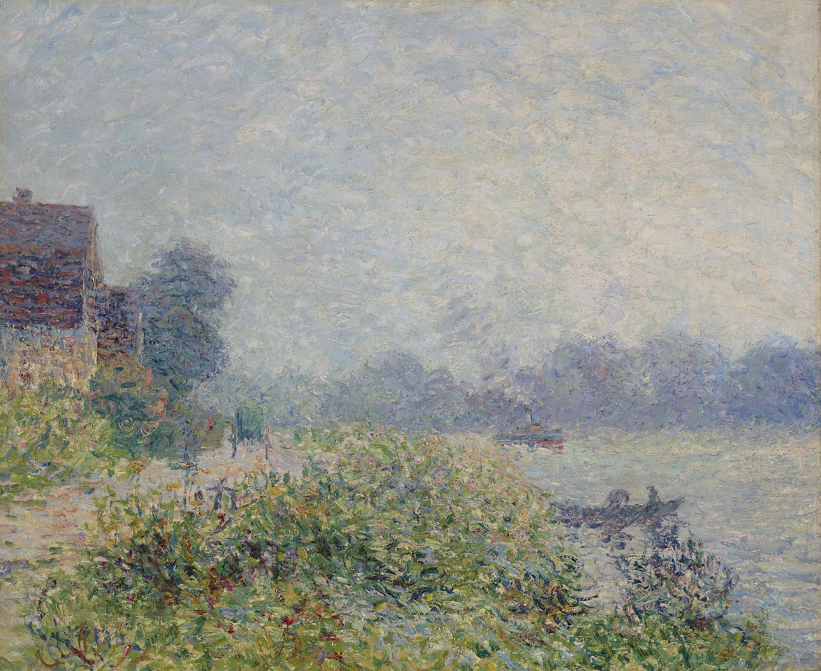 Bord de rivière by Gustave Loiseau