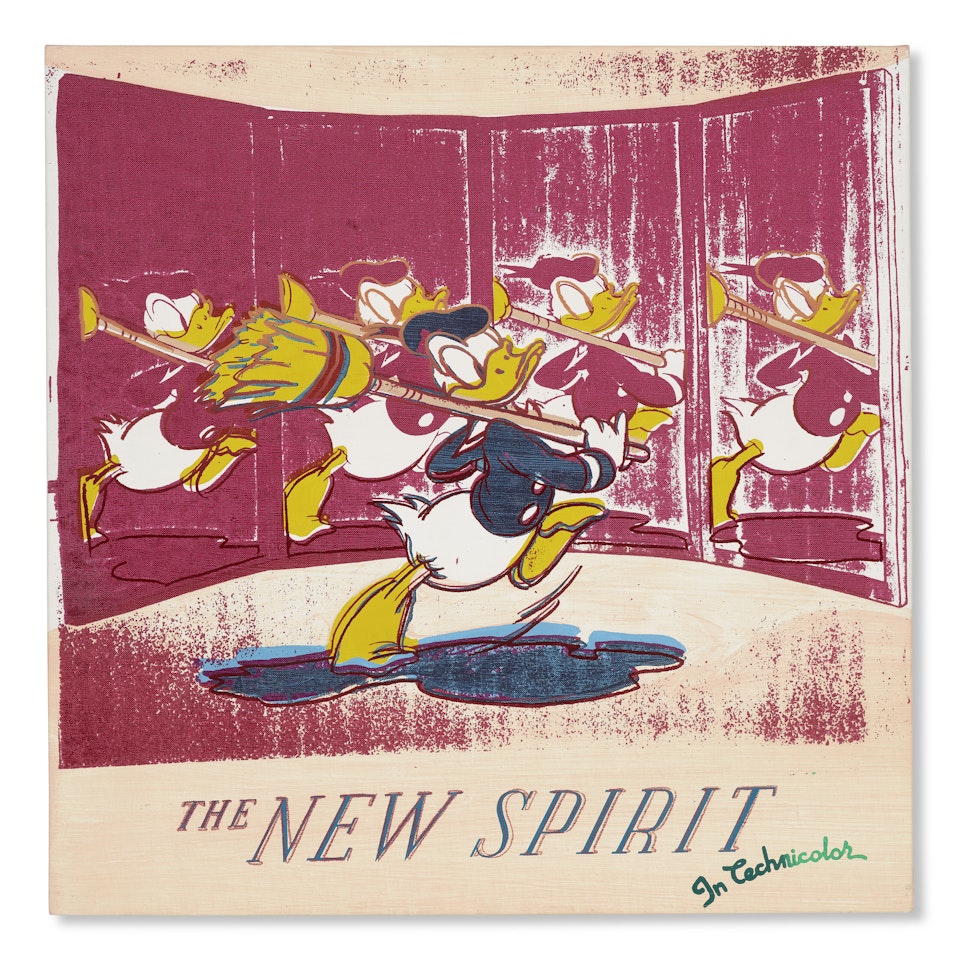 The New Spirit (Donald Duck) by Andy Warhol