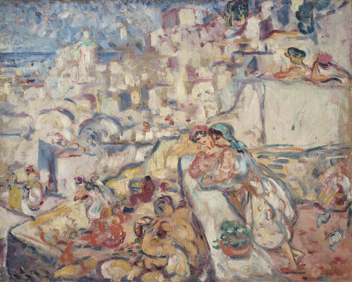 Alger, La Casbah by Louis Valtat