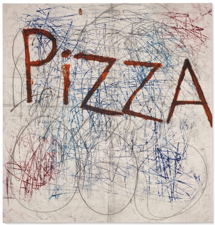 Untitled (Pizza) by Oscar Murillo