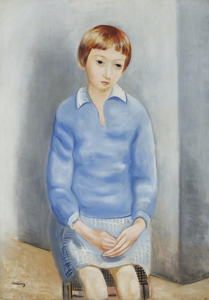 Portrait de Mademoiselle L. Michaux by Moïse Kisling