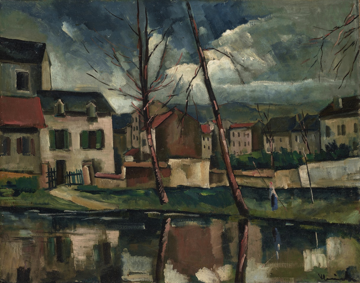 Paysage d'hiver by Maurice de Vlaminck