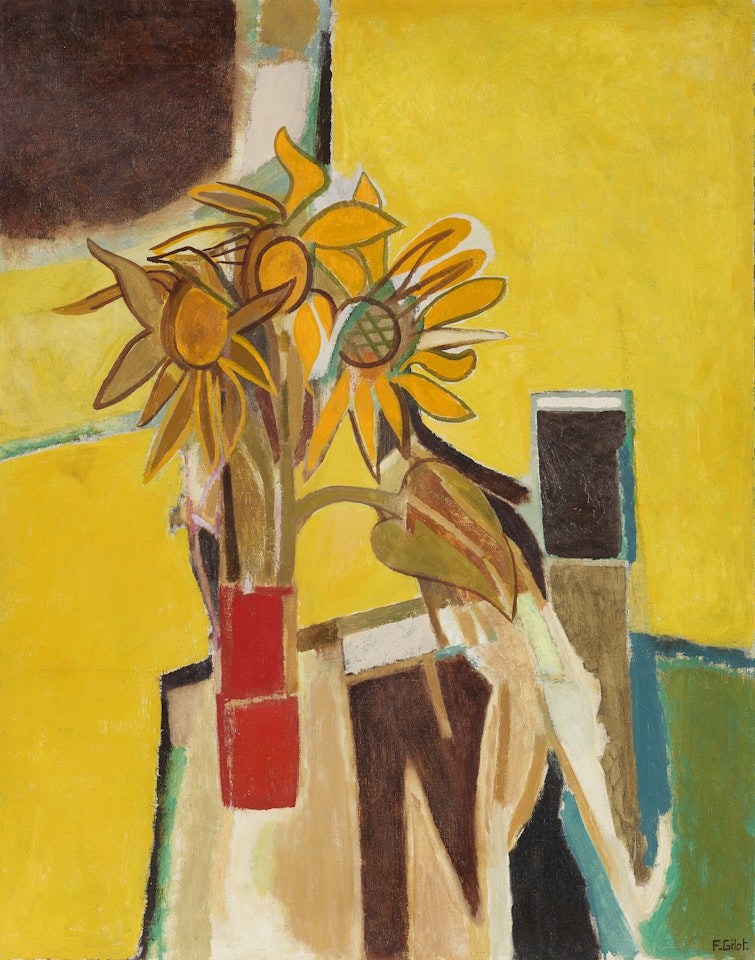 Les soleils, tournesols by Françoise Gilot