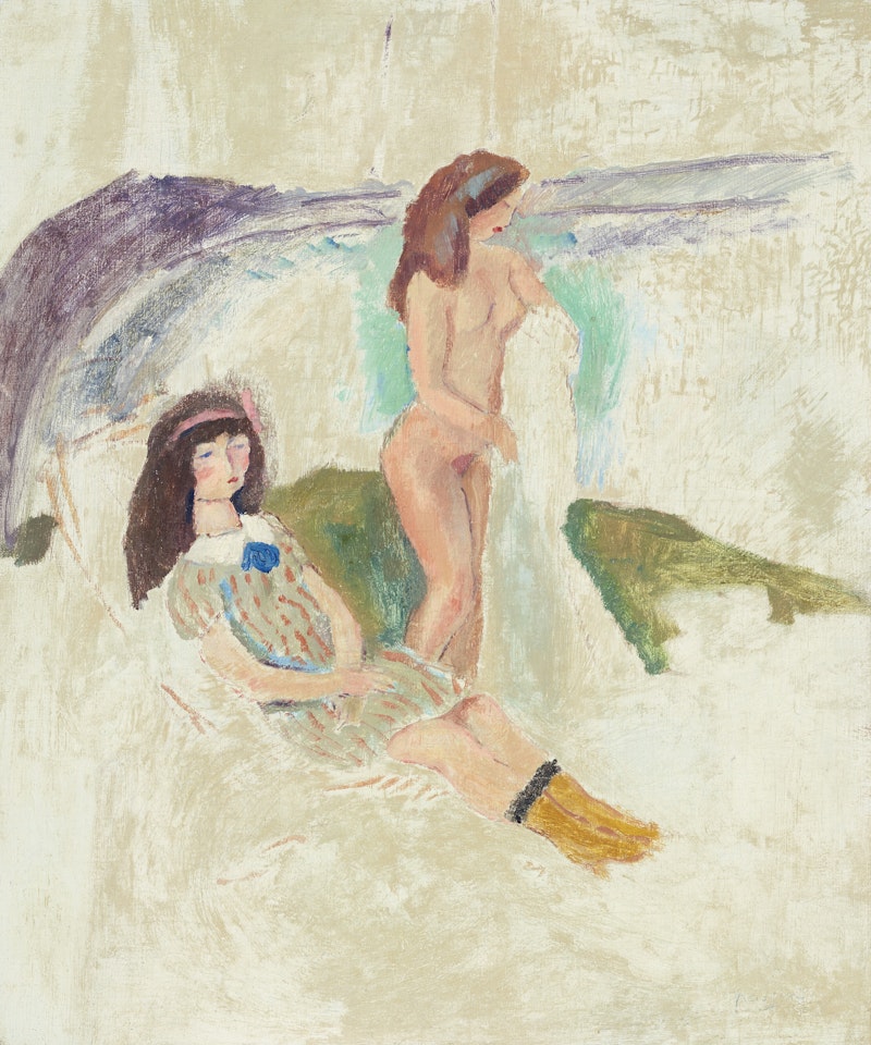 Jeunes filles à Ostende by Jules Pascin