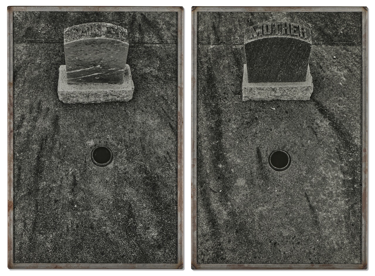 Les Tombes (Father, Mother) by Sophie Calle