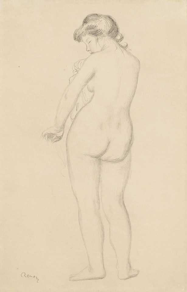 Après le bain by Pierre-Auguste Renoir