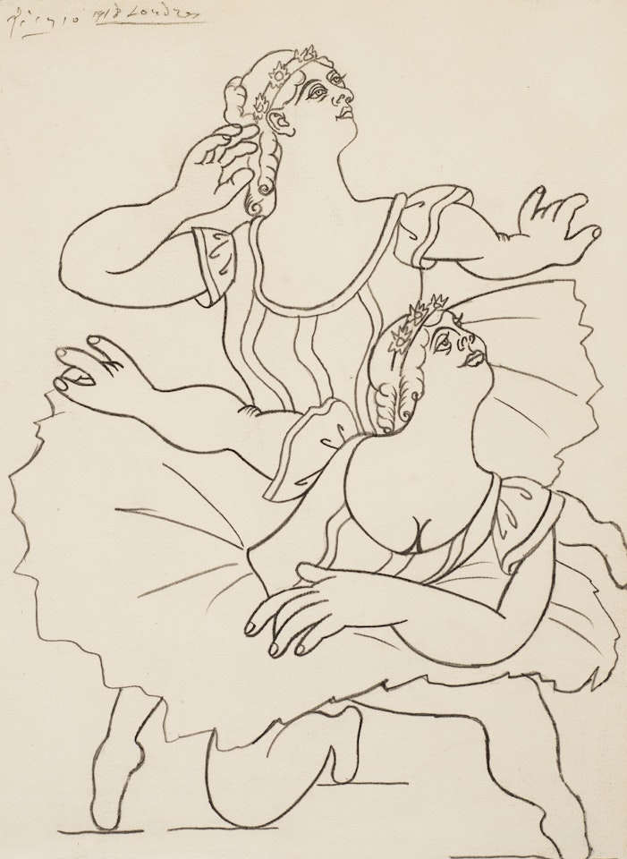 Deux danseuses by Pablo Picasso
