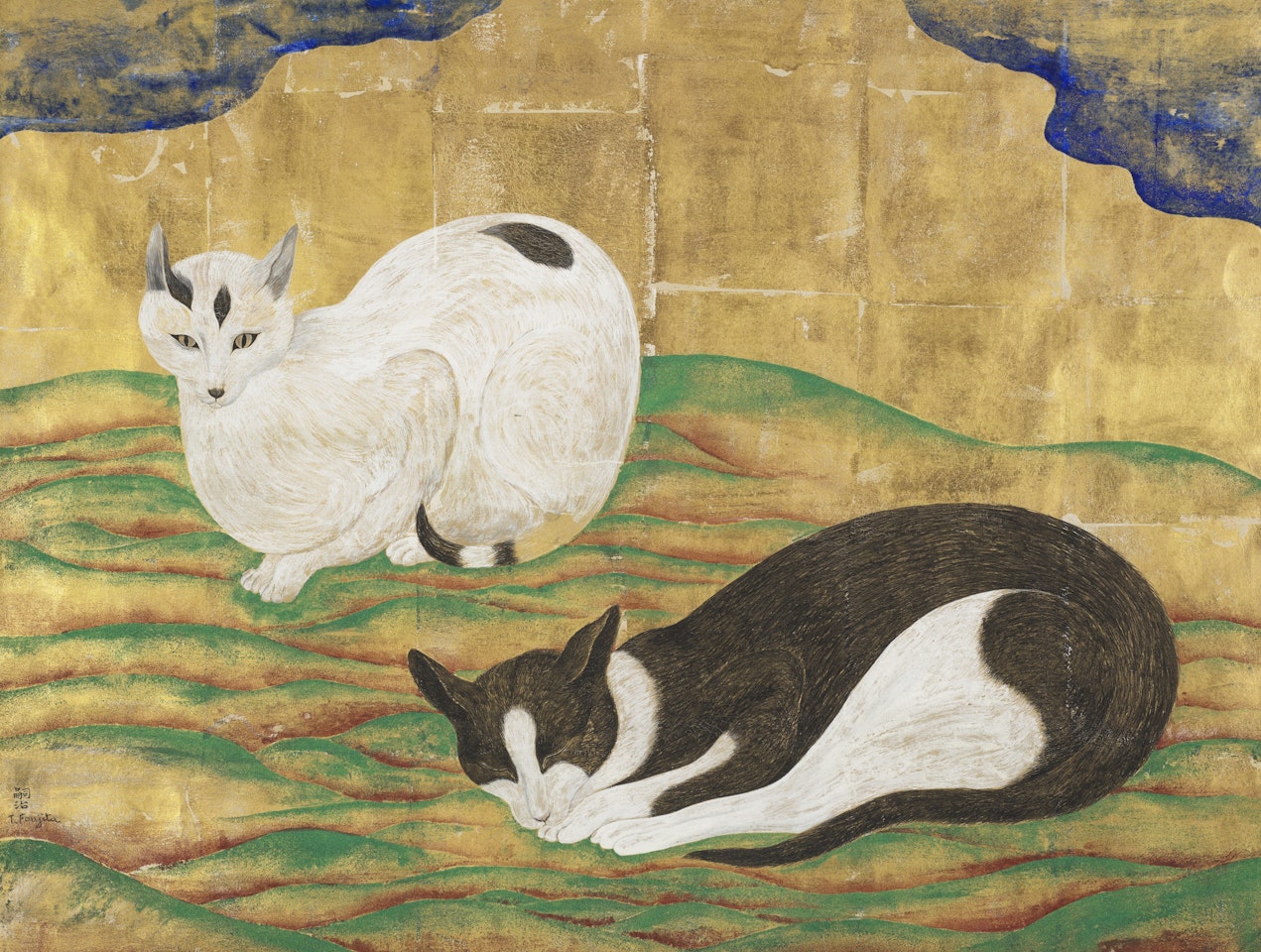Chats by Leonard Tsuguharu Foujita