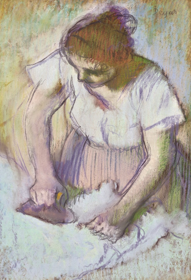 Repasseuse by Edgar Degas