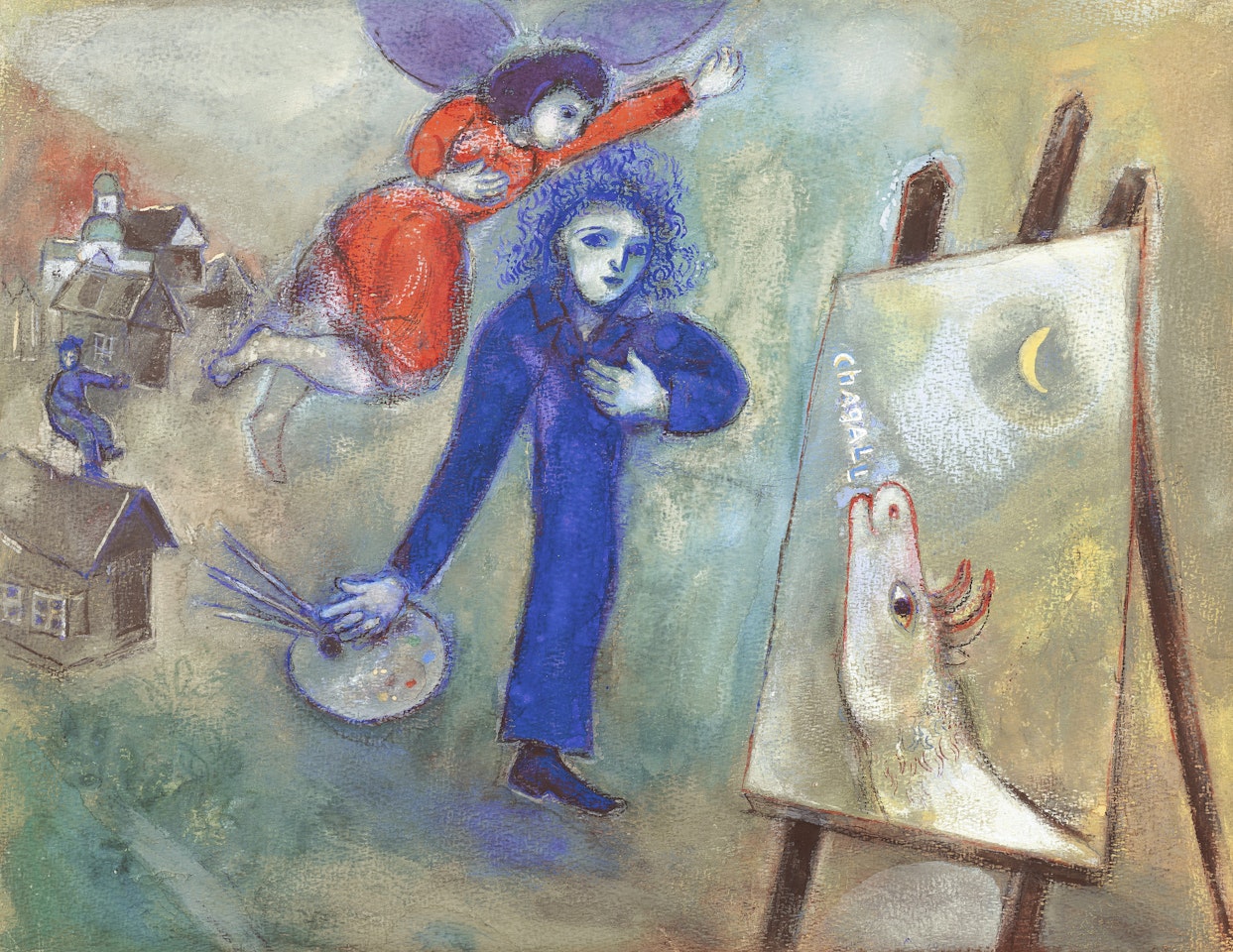 Autoportrait by Marc Chagall