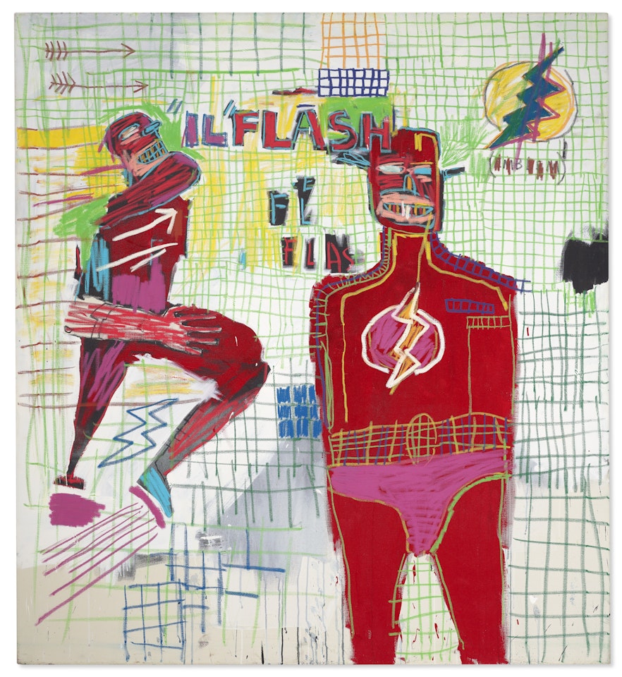 Flash in Naples by Jean-Michel Basquiat