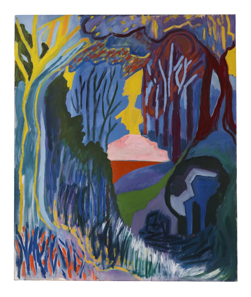 Familiar Fairway Night by Shara Hughes