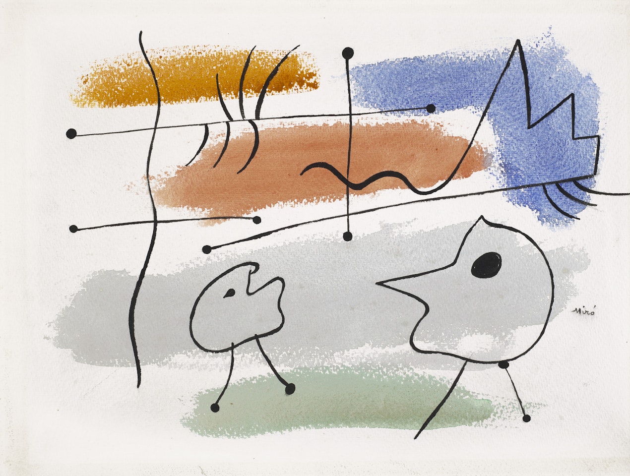 Signes et figurations by Joan Miró