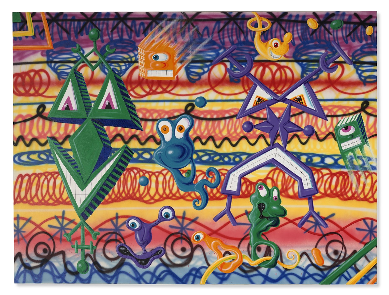 Travel Time by Kenny Scharf