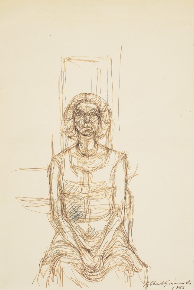 Annette assise by Alberto Giacometti