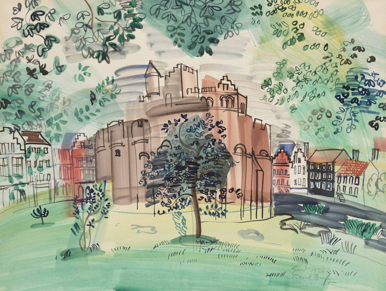 Gand by Raoul Dufy