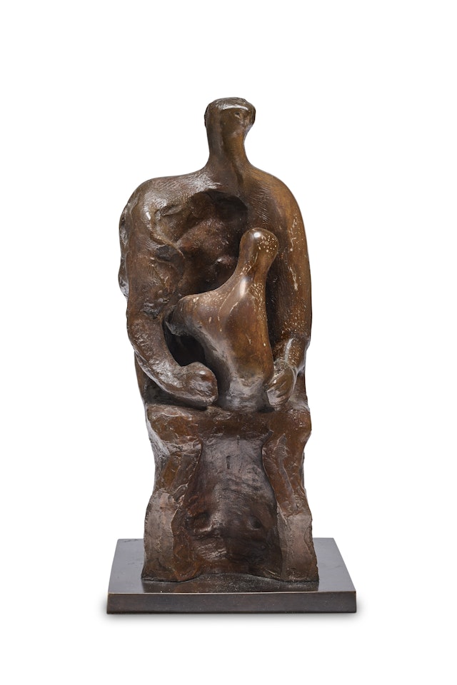 Mother and Child: Chair by Henry Moore