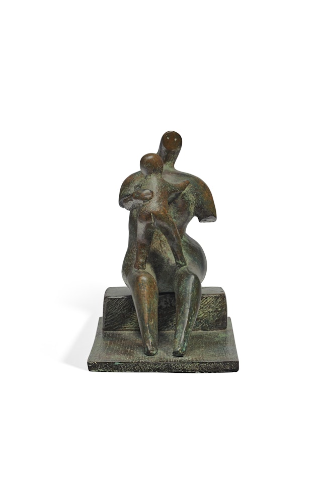 Mother and Child: Armless by Henry Moore