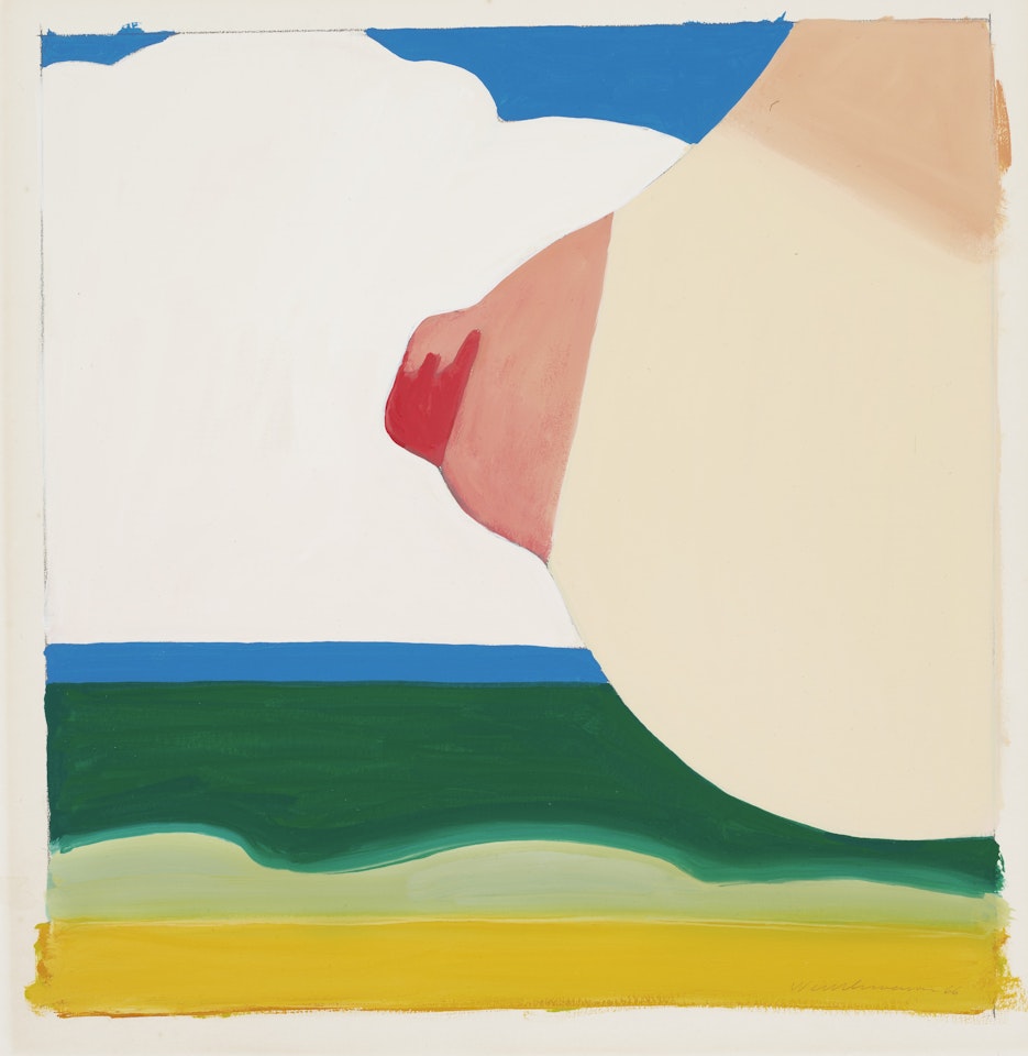 Study for Seascape #16 by Tom Wesselmann
