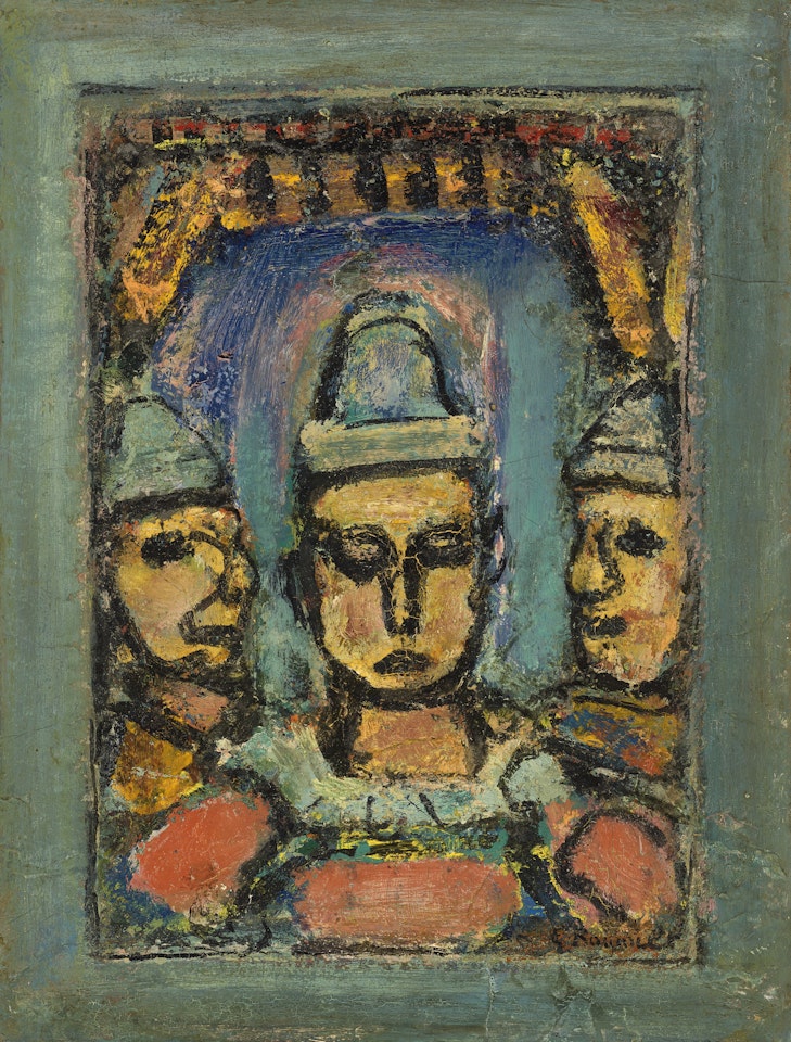 Clowns (Trio) by Georges Rouault