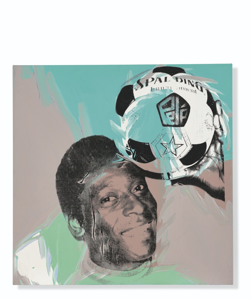 Pelé by Andy Warhol