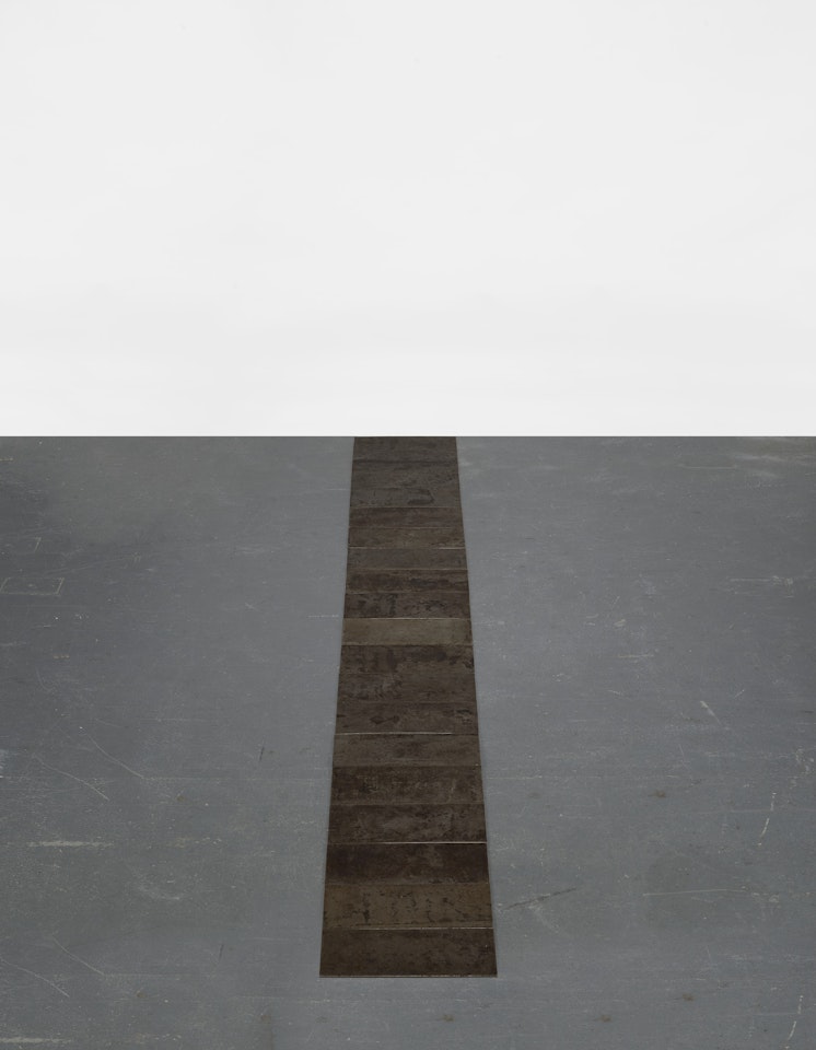 19 Prime Rectile by Carl Andre