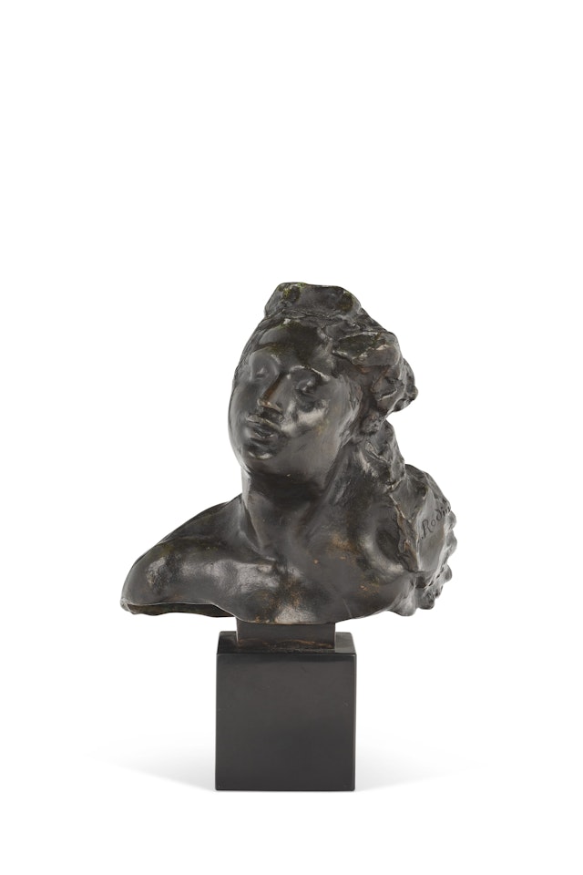 Petit buste de la martyre, taille originale dit aussi petit modèle by Auguste Rodin