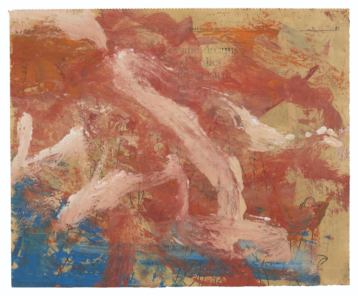 Figure Diving into the Sea by Willem de Kooning