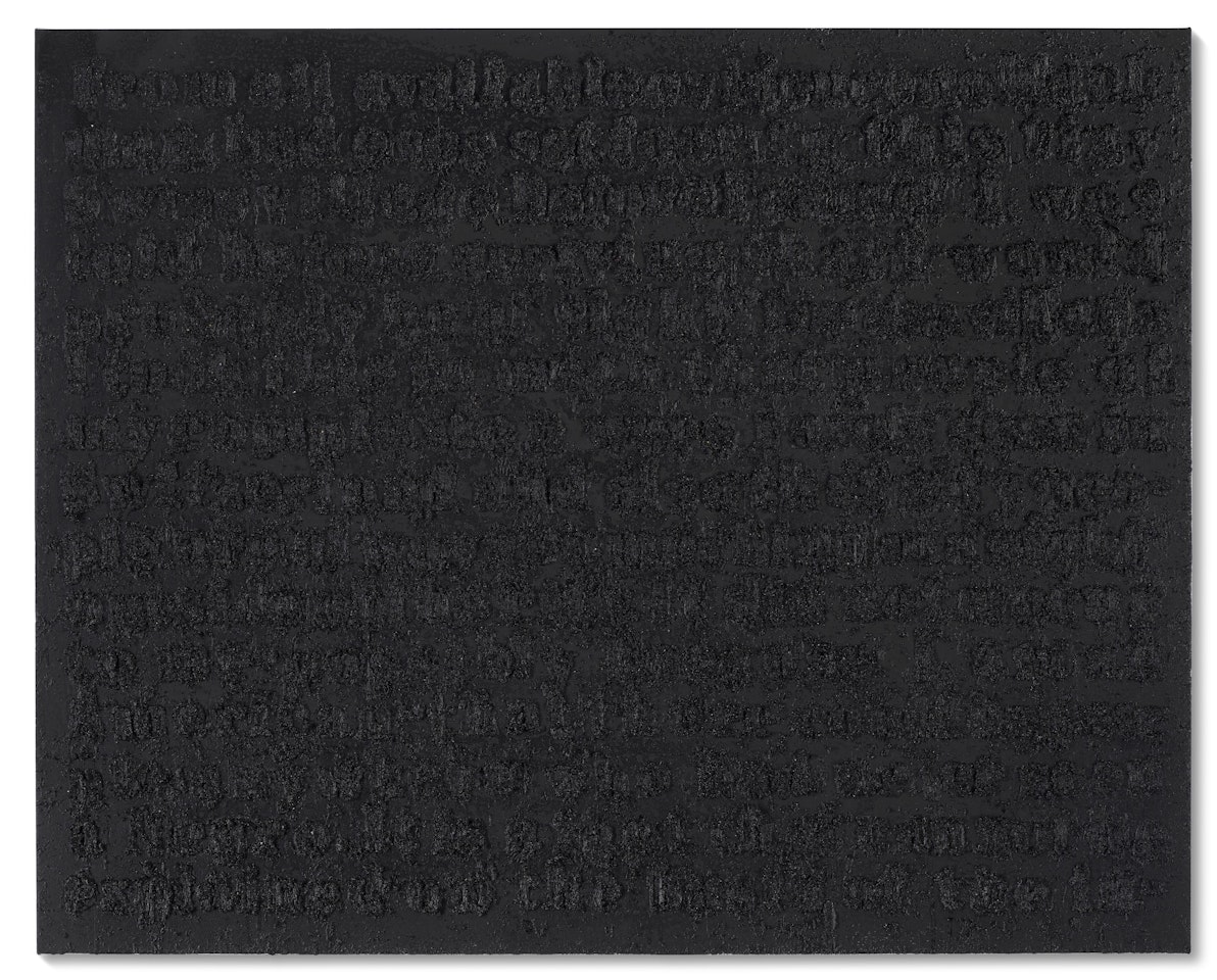 Stranger Study #31 by Glenn Ligon