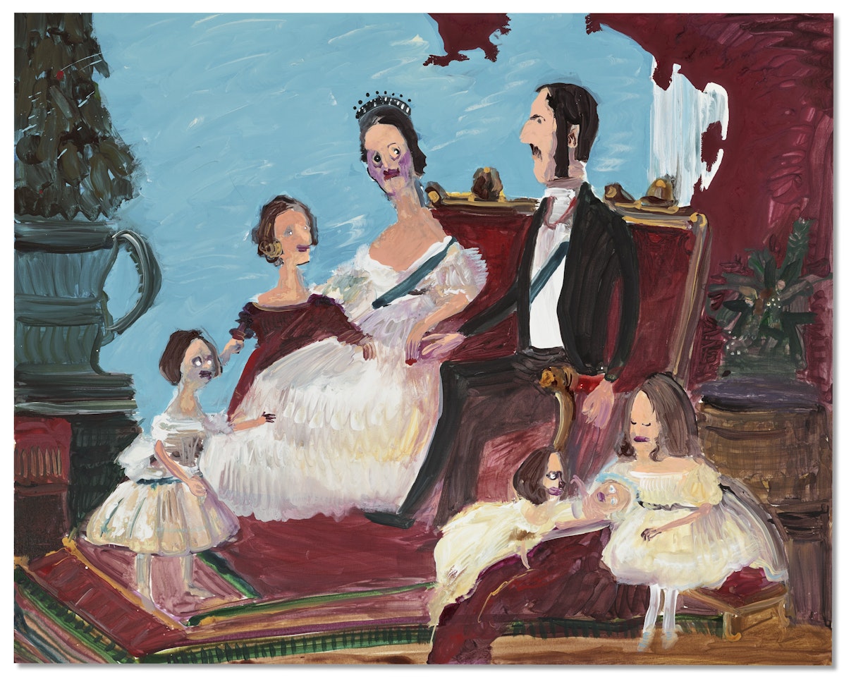 Victoria and Albert (The Royal Family) (After Franz Xaver Winterhalter) by Genieve Figgis