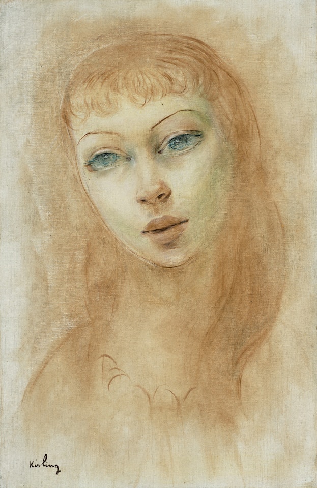 Portrait de femme by Moïse Kisling