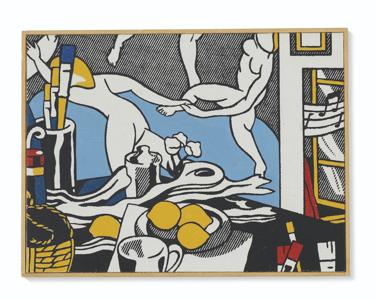 Roy Lichtenstein, 'The Artist’s Studio: The Dance', 1974 by Richard Pettibone