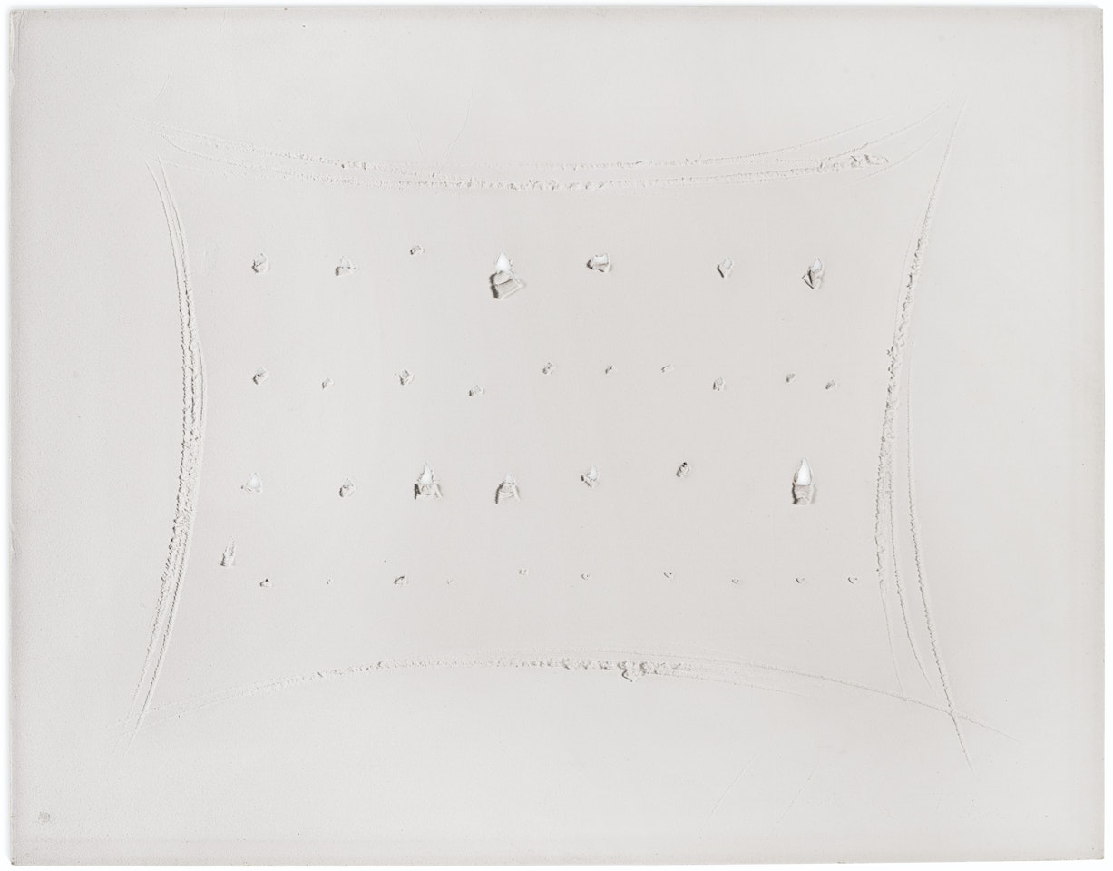 Concetto spaziale by Lucio Fontana