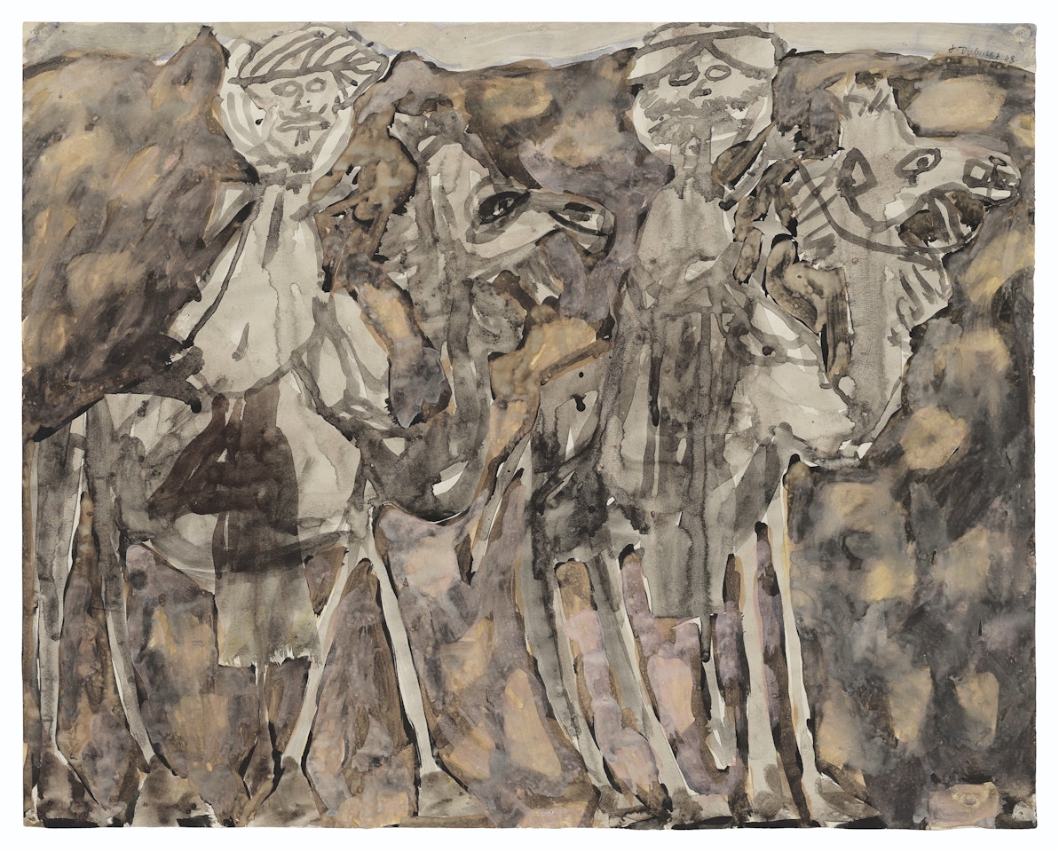 Chameliers by Jean Dubuffet