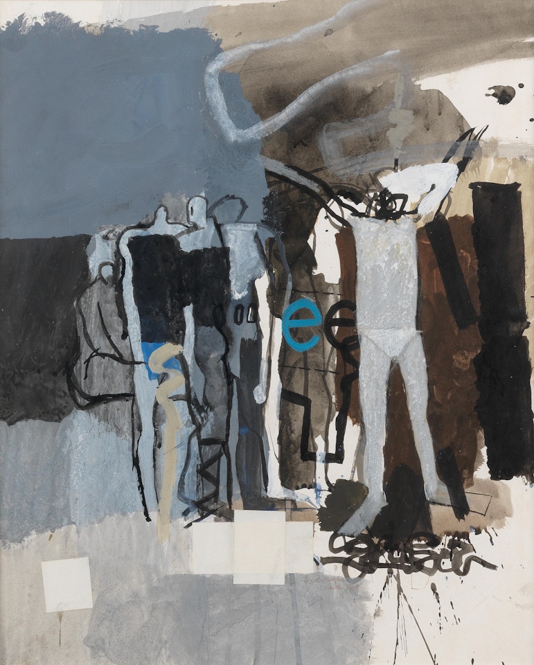 Frogmen at Worbarrow by Keith Vaughan