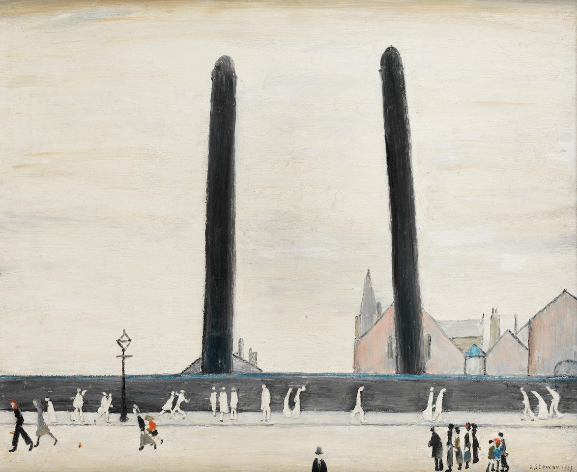 Street Scene by Laurence Stephen Lowry