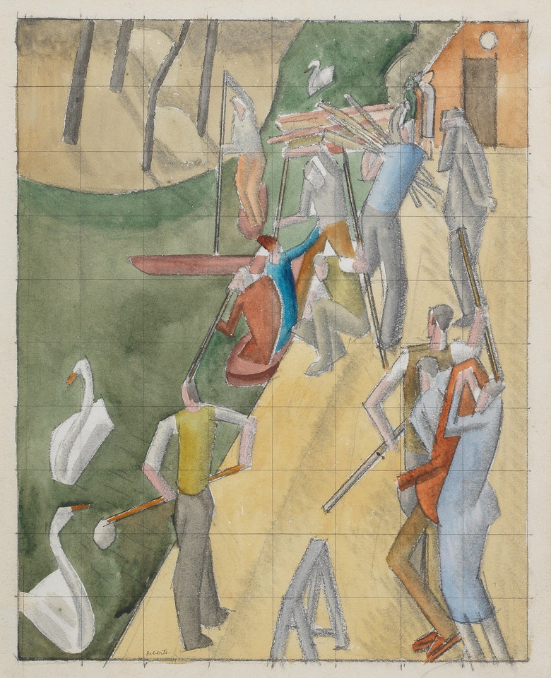 Swan Upping  by William Roberts