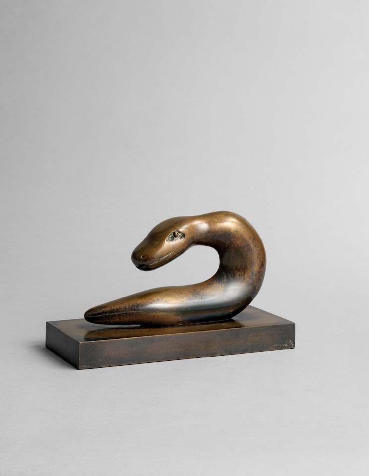 Serpent by Henry Moore
