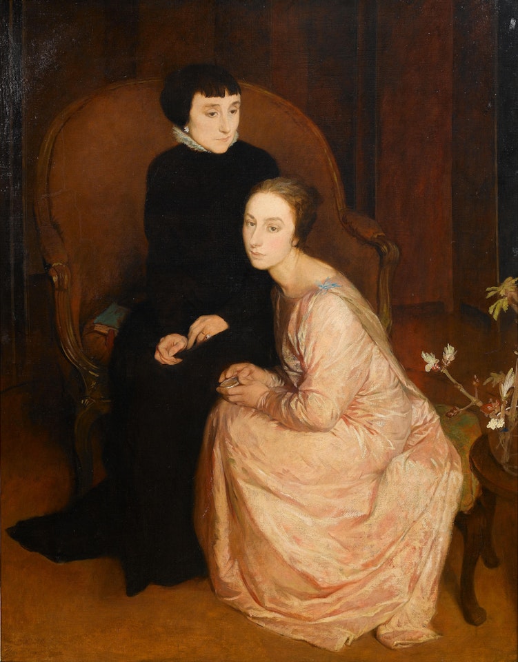 The Sisters of the Artist  by Glyn Philpot