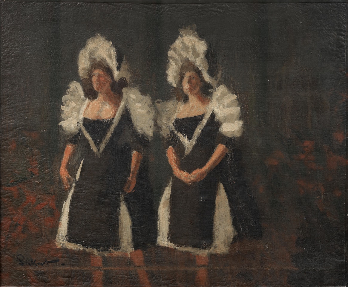 Over the Footlights (The Lloyd Sisters) by Walter Richard Sickert