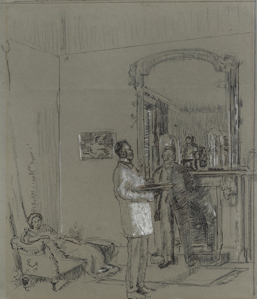 The Artist's Home in New Orleans  by Walter Richard Sickert
