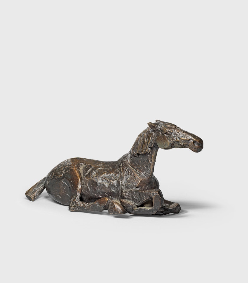 Lying Down Horse by Elisabeth Frink