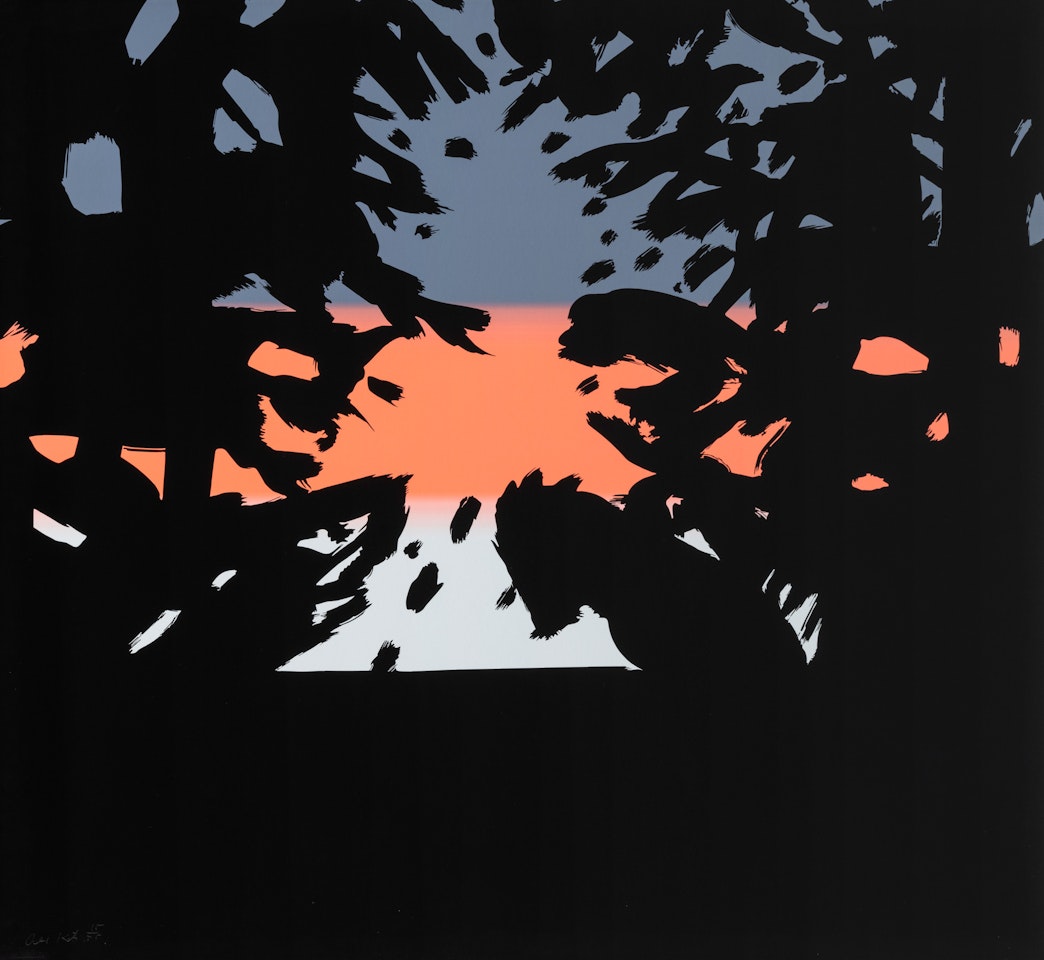 Sunset 2 by Alex Katz