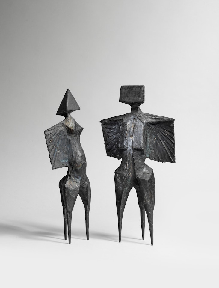 Two Winged Figures II by Lynn Chadwick