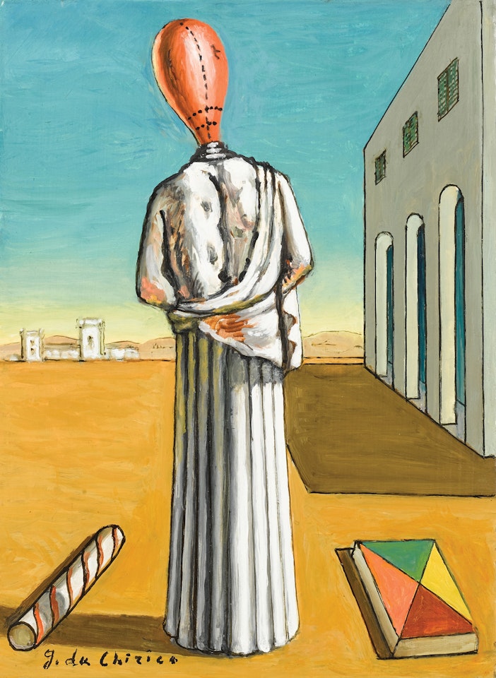 La Musa Pomeridiana by Giorgio de Chirico