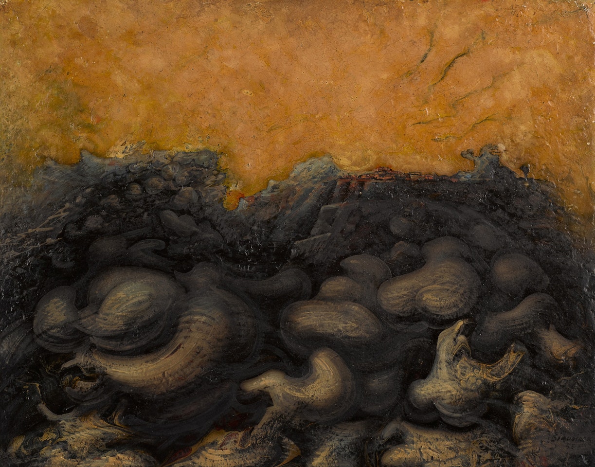 Piedra volcánica by David Alfaro Siqueiros