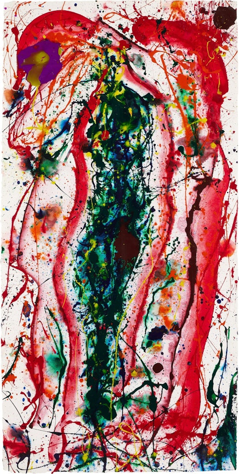 Blake's Tomb by Sam Francis